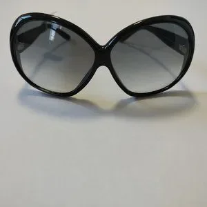 Tom Ford Natalia Sunglasses ASO Kim Kardashian Black Grey Oversized TF12 Gold T Tom Ford | Accessories | Tom Ford Natalia Sunglasses Aso Kim  main image 2